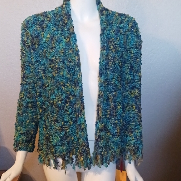 Ruby Rd. Multicolor Textured Cardigan - Picture 1 of 4